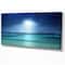 Designart - Blue sky on the beach of la Digue island Seychelles - Sea & Shore Photographic on wrapped Canvas